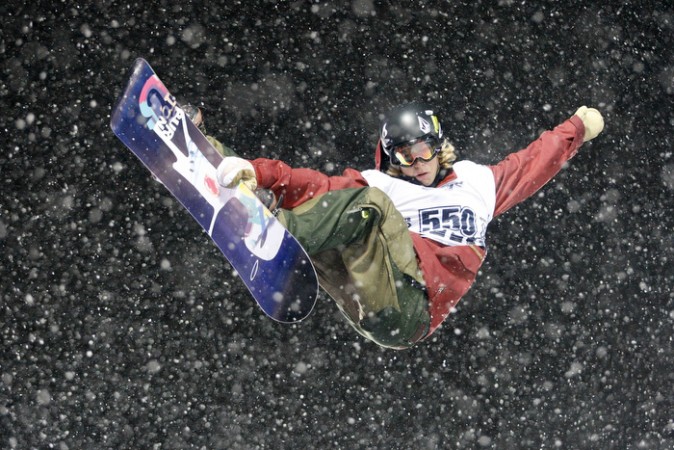 Snow flurries and Musco's made this shot.