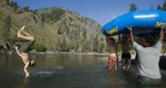 St. Croix Boy Scouts Raft Salmon River